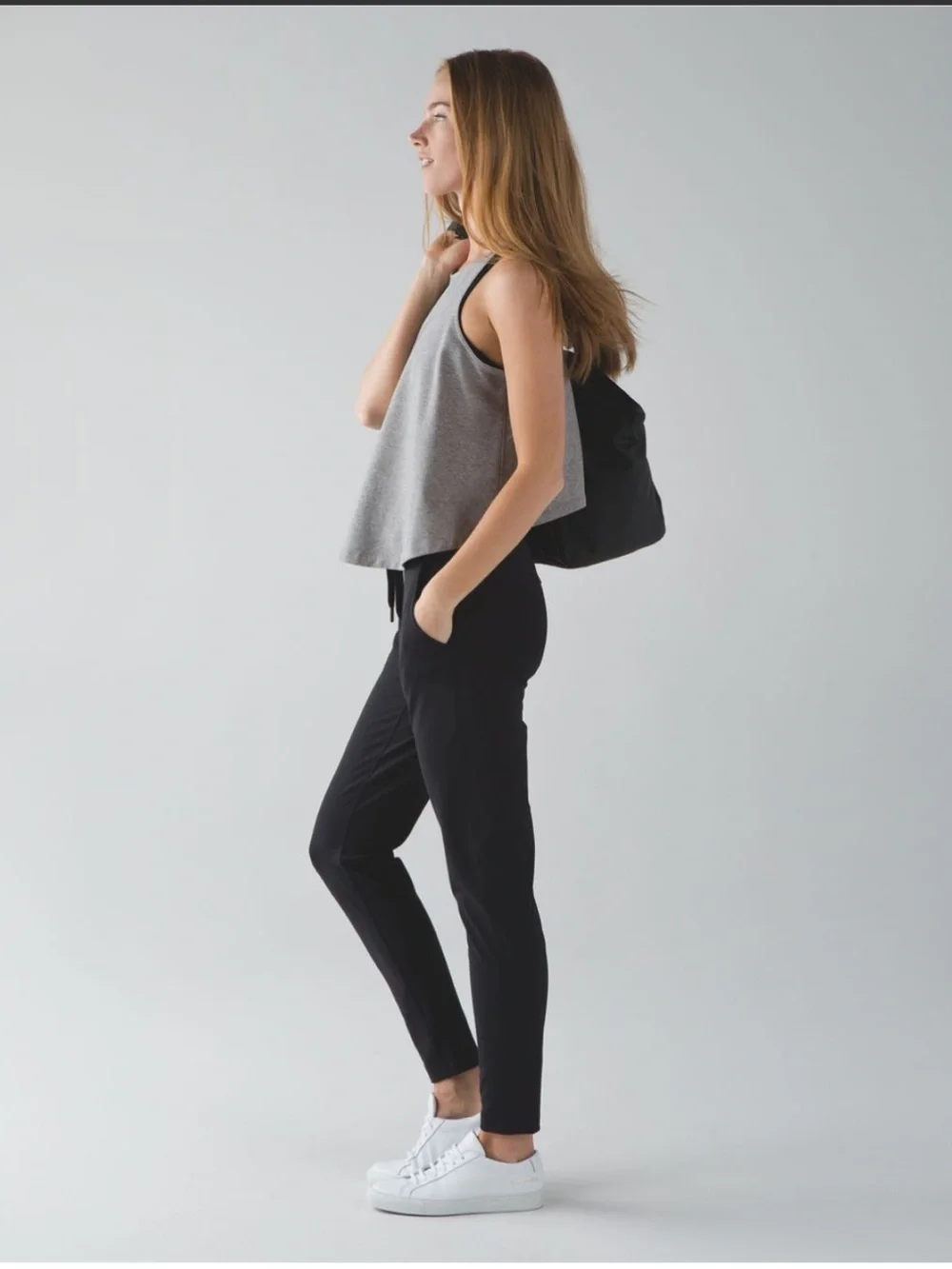 Lululemon Blissed Out Tank Heathered Medium Grey